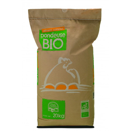 Aliment pondeuse BIO 20 Kg Farine