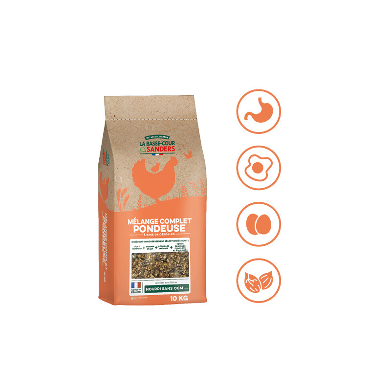 Aliment Poule Pondeuse 25 Kg Gamm Vert