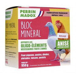 Bloc madox anisé rouge